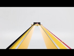 Żurawny żuraw mostkowy 20 ton Elektryczny żuraw powietrzny z podwójnym pasem do magazynu