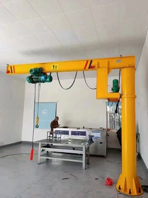 Podnoszący żuraw typu jib klasy A5 o pojemności podnoszenia 500-1000 kg i prędkości podnoszenia 0,8-8 m/min w wymagających środowiskach pracy